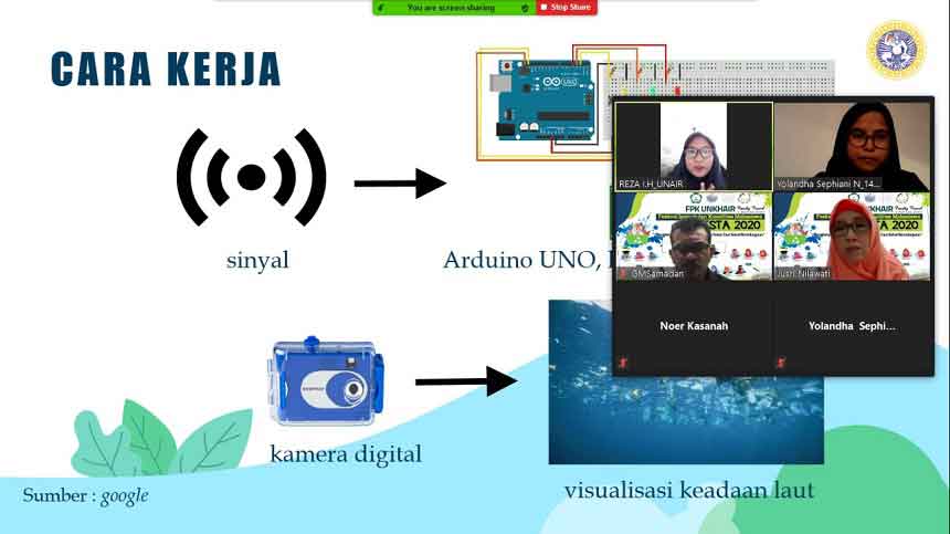 Alat Pendeteksi Kebersihan Laut