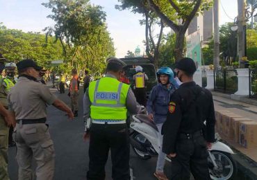 Efektifitas Penegakan Prokes di Surabaya