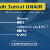 Jurnal Unair Terbanyak Raih Akreditasi