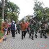 Panglima TNI Tinjau PPKM Mikro Surabaya