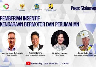 Pemerintah Beri Insentif PPnBM dan Properti