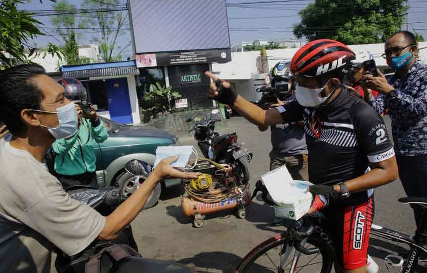 Bike To Work, Armuji Bagi Masker