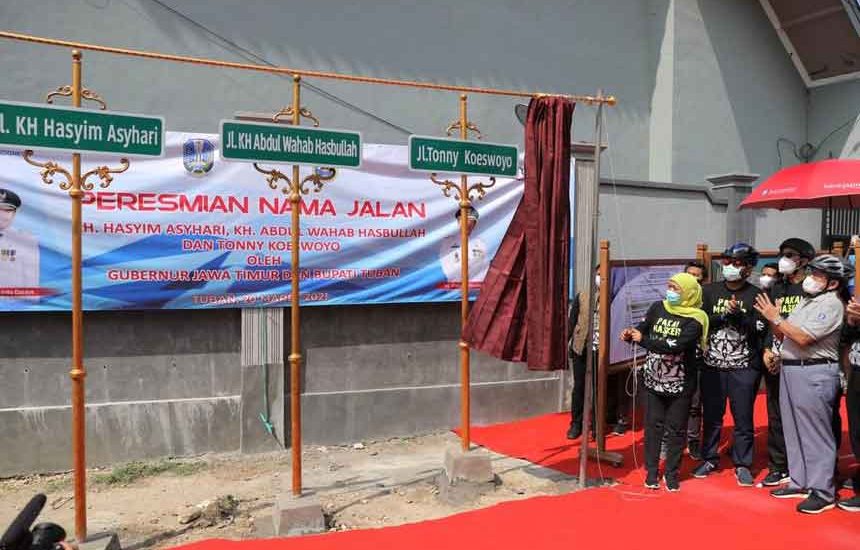 Jalan Tonny Koeswoyo Ada di Tuban