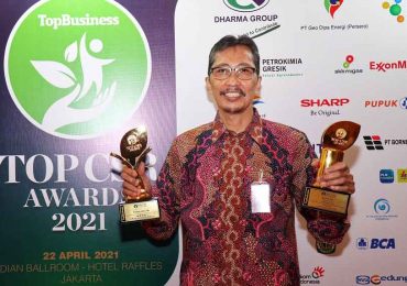 Bank Jatim Raih TOP CSR Awards 2021