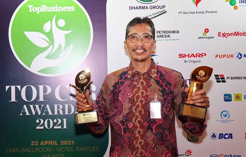 Bank Jatim Raih TOP CSR Awards 2021