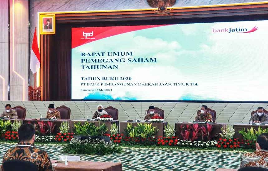 Bank Jatim Bagi Dividen Rp 733,5 Miliar