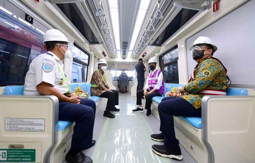 Progres LRT Jabodebek Capai 84,7%