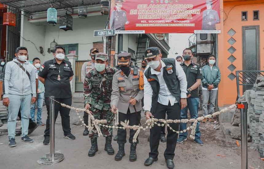 Kampung Tangguh Bersih Narkoba di Surabaya