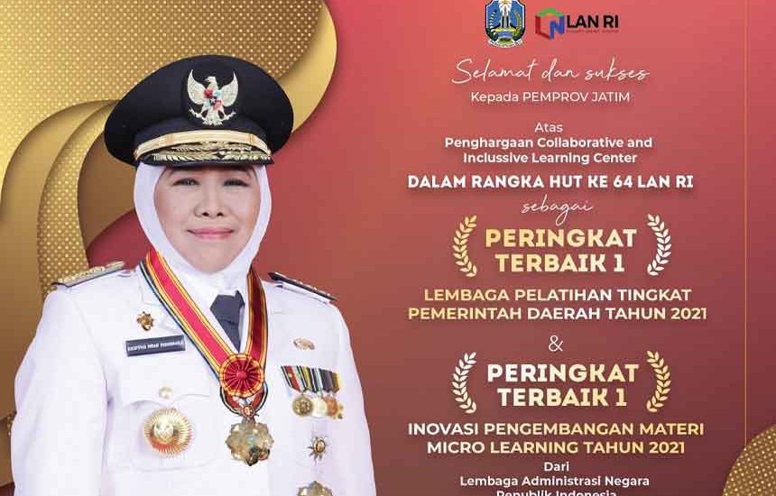 Jatim Raih Dua Penghargaan Terbaik