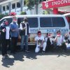 Terima Ambulans, Bakal untuk Mobil Vaksin