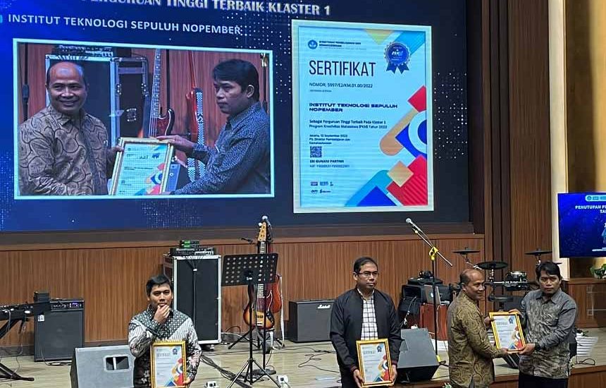 ITS Sandang PT Terbaik di PKM Award 2022