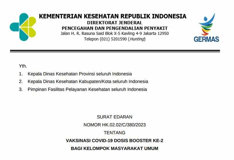 Inilah Ketentuan Vaksinasi Booster Ke-2