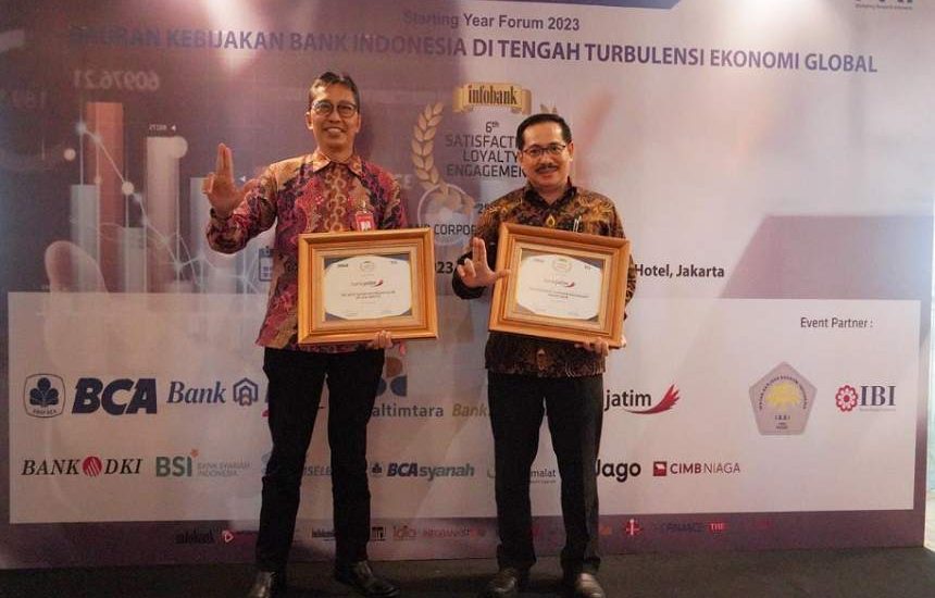 Bank Jatim Raih Peringkat Pertama Tujuh Kategori SLE Award 2023