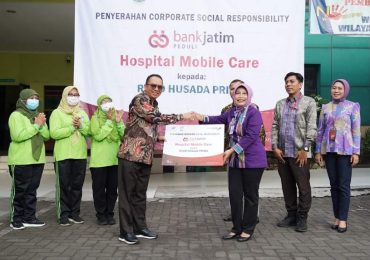 CSR Bank Jatim Bagi RSUD Husada Prima