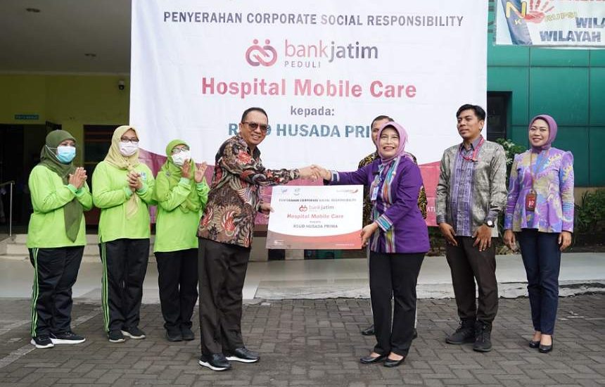 CSR Bank Jatim Bagi RSUD Husada Prima