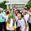 Khofifah Resmikan Lapangan Jatim Seger