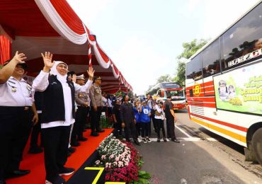 Khofifah: Selamat Mudik Salam untuk Keluarga