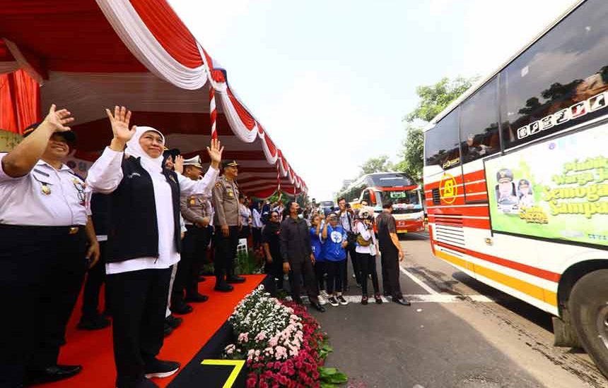 Khofifah: Selamat Mudik Salam untuk Keluarga