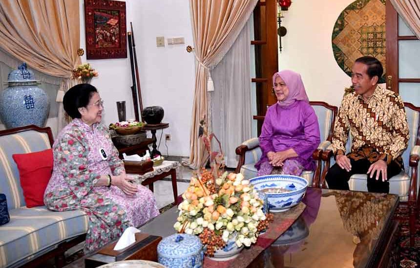 Jokowi Silaturahmi ke Megawati