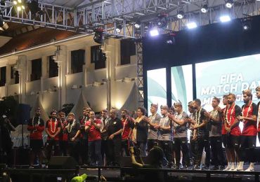 Tim Palestina Puji Stadion Tambaksari