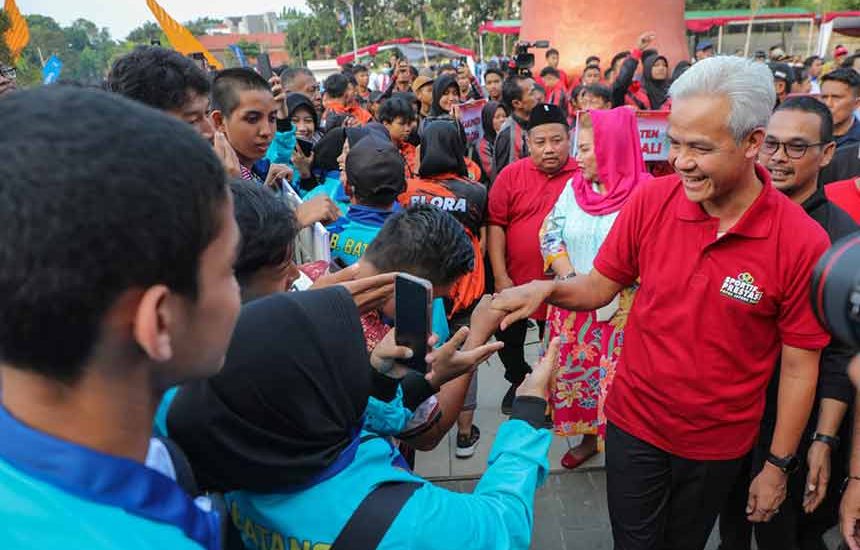 Ganjar Resmikan Kawasan Olahraga Jatidiri