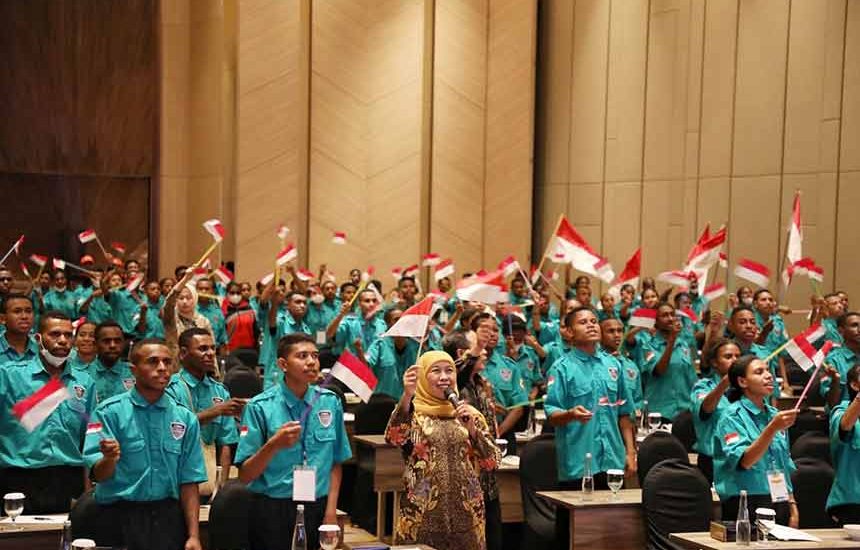 155 Siswa Papua Sekolah di Jatim