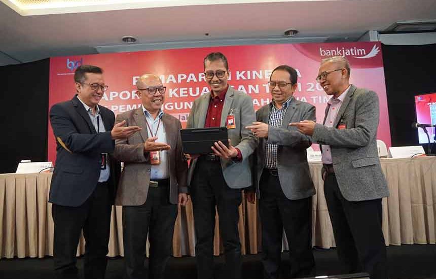 Kredit Bank Jatim Tumbuh Signifikan