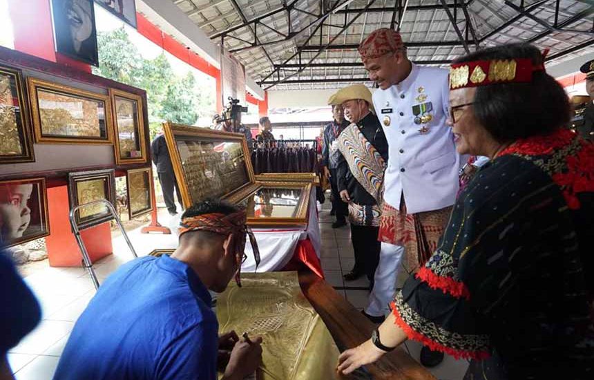 Ganjar Borong Produk di Lapas