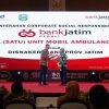 Ambulans CSR Bank Jatim untuk Disnakertrans