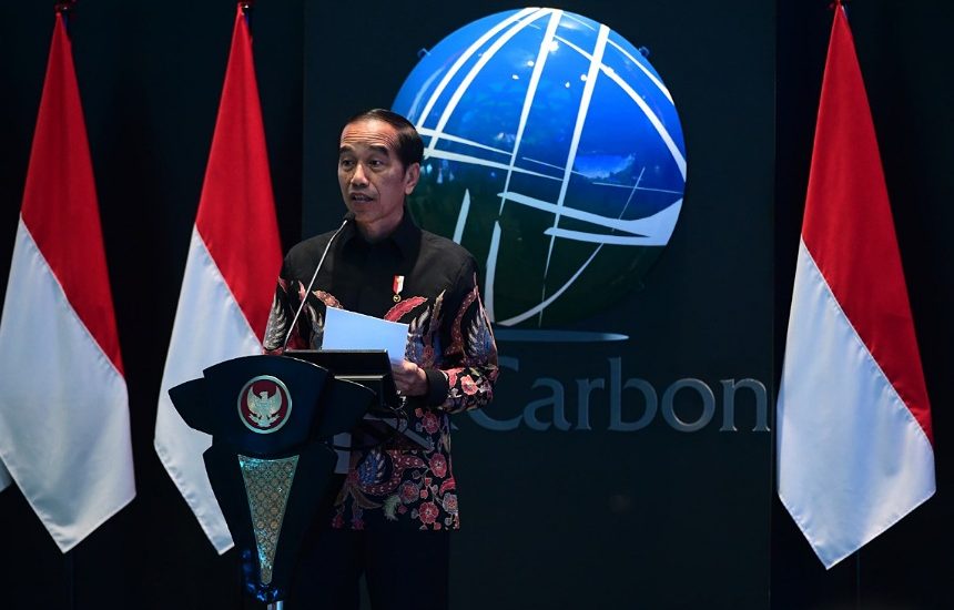 Jokowi Luncurkan Bursa Karbon Indonesia