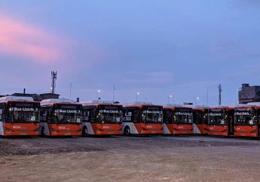 Bus Listrik DAMRI di Jakarta