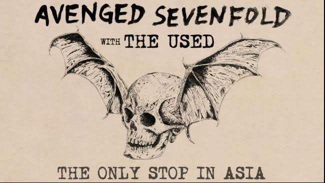 Avenged Sevenfold Mei di Jakarta