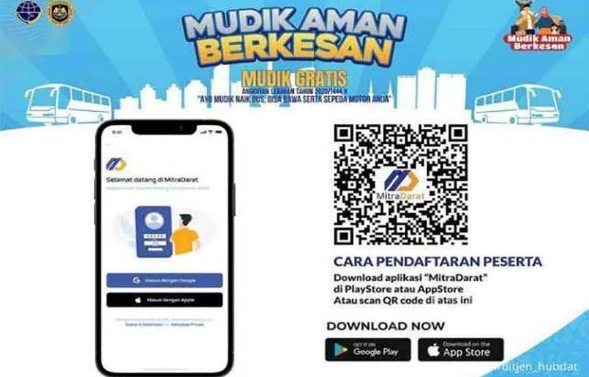 Cara Daftar Mudik Gratis Kemenhub