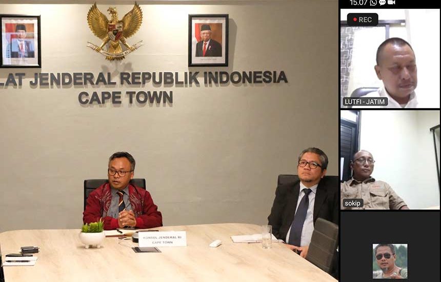 KJRI Cape Town dan PWI Jatim Ngobrol Bareng