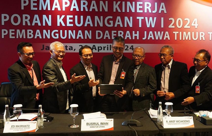 Awali  2024, Kinerja Bank Jatim Ciamik