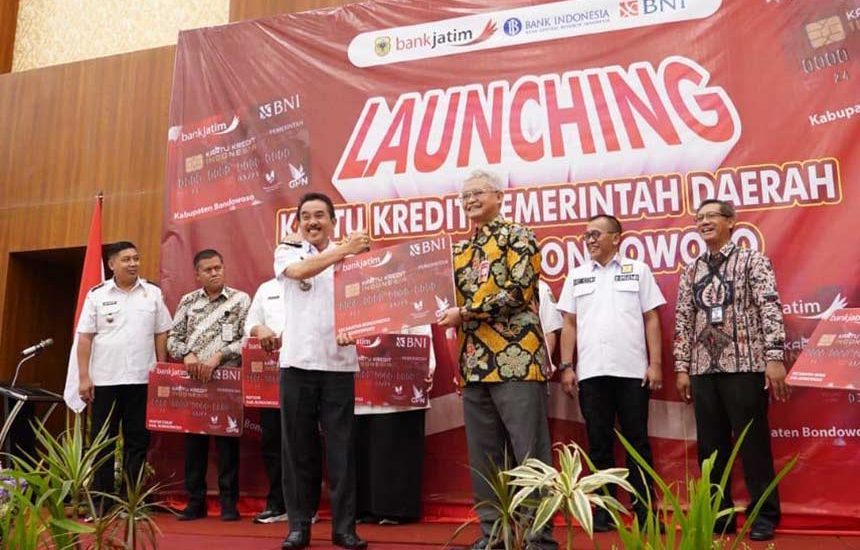 Bank Jatim dan Pemkab Bondowoso Launching KKPD