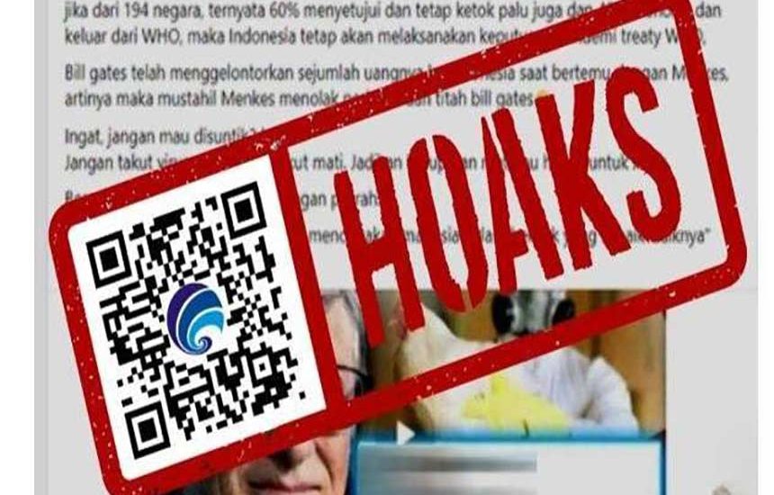 Hoaks Bill Gates Ciptakan Pasar Vaksin Flu Burung