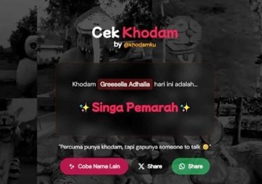 Cek Khodam Online, Hiburan Saja