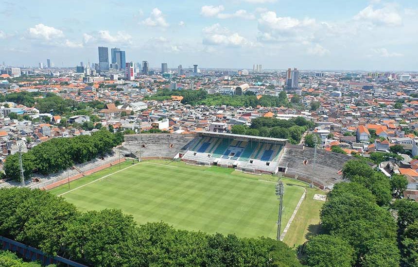 Stadion Tambaksari Jelang Piala AFF U-19