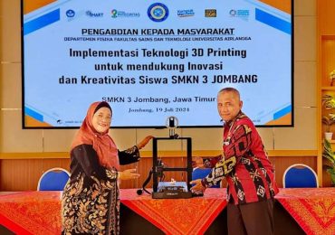 Pengmas Fisika Unair di SMKN 3 Jombang