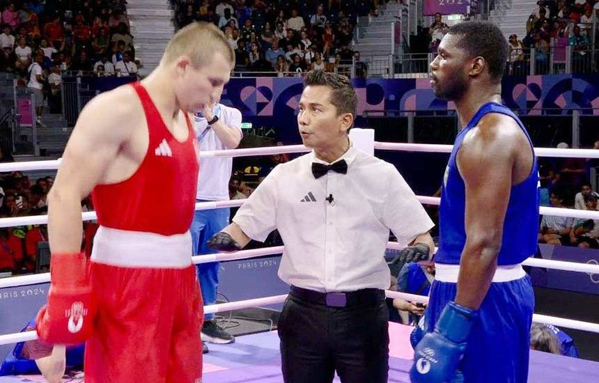 Boy Pohan, Wasit Indonesia di Olimpiade