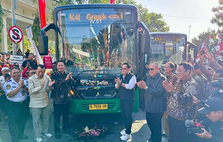 Bus Trans Jatim Koridor IV Beroperasi