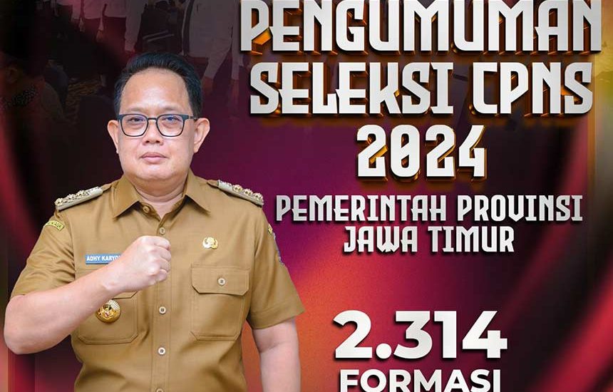 Seleksi 2.314 CPNS Pemprov Jatim