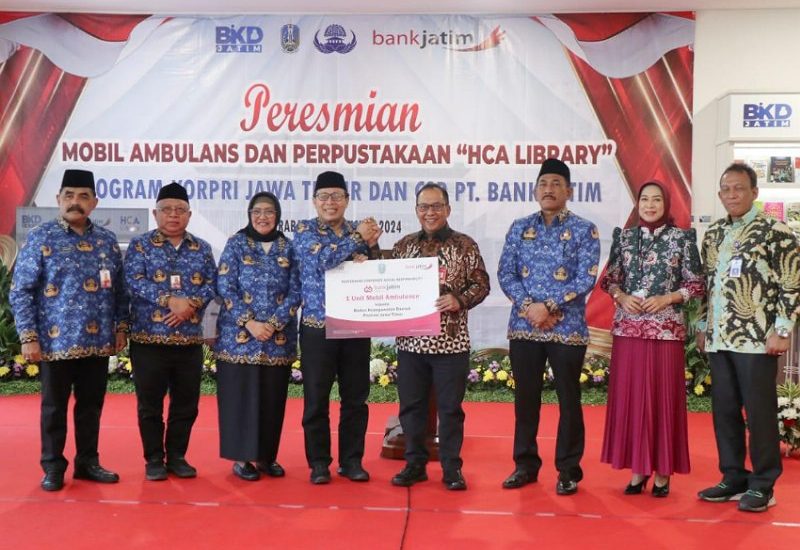 Ambulans Bank Jatim untuk BKD Jawa Timur