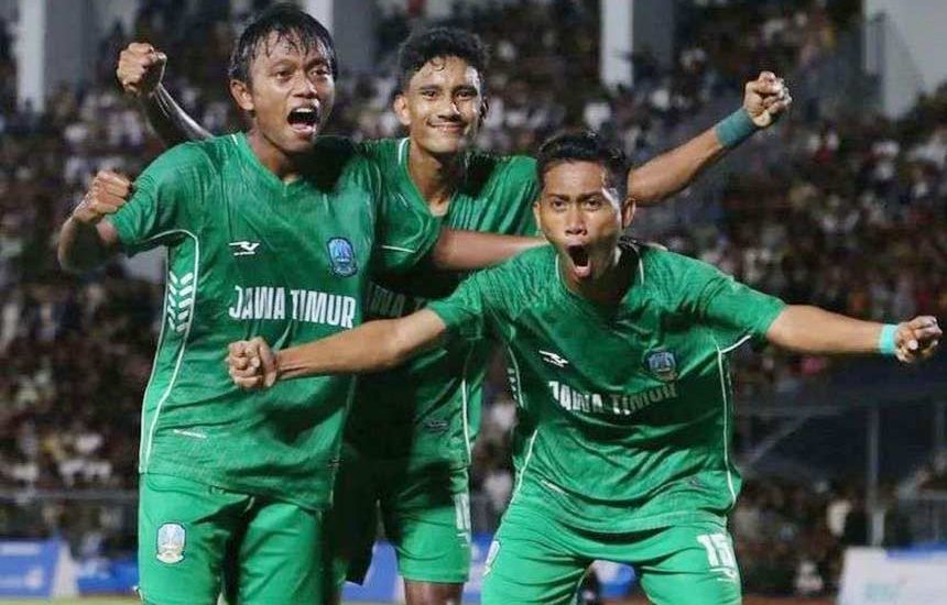 Jatim Raih Emas Sepakbola PON