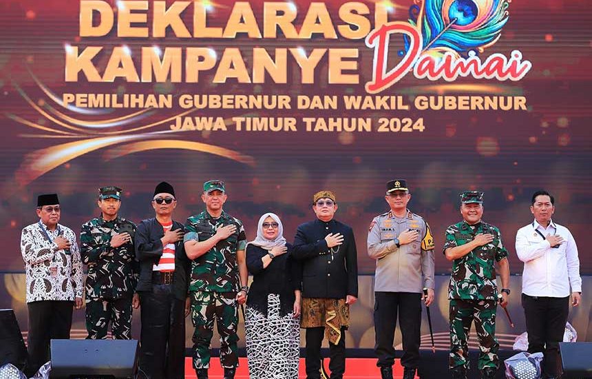 Deklarasi Kampanye Damai Pilgub Jatim