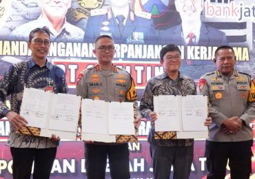 Sinergitas Bank Jatim dengan Polda Jatim