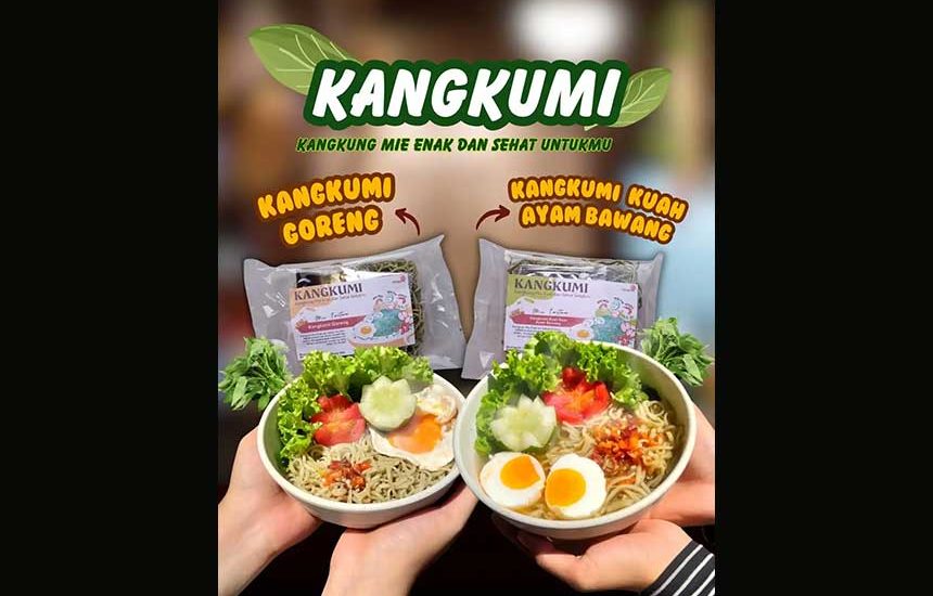 Mie Kangkung Sehat Mahasiswa Unair