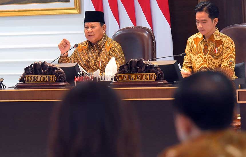 Prabowo Tekankan Sinergi Program Kerja