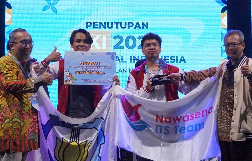 ITS Juara Kontes Kapal Indonesia